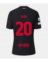 Barcelona Dani Olmo #20 Venkovní Dres 2024-25 Krátký Rukáv